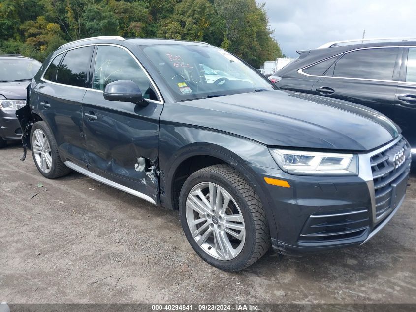 2018 Audi Q5 2.0T Premium/2.0T Tech Premium VIN: WA1BNAFYXJ2017319 Lot: 40294841