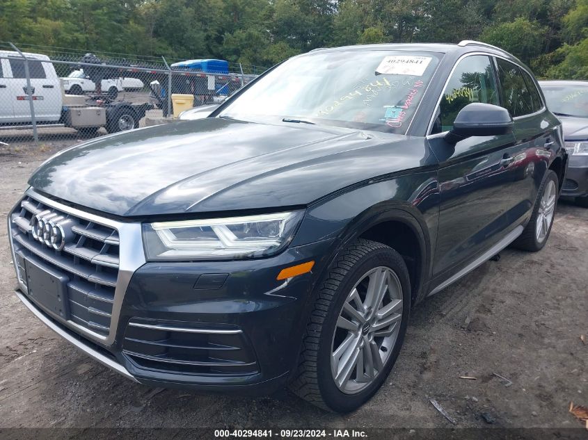 2018 Audi Q5 2.0T Premium/2.0T Tech Premium VIN: WA1BNAFYXJ2017319 Lot: 40294841