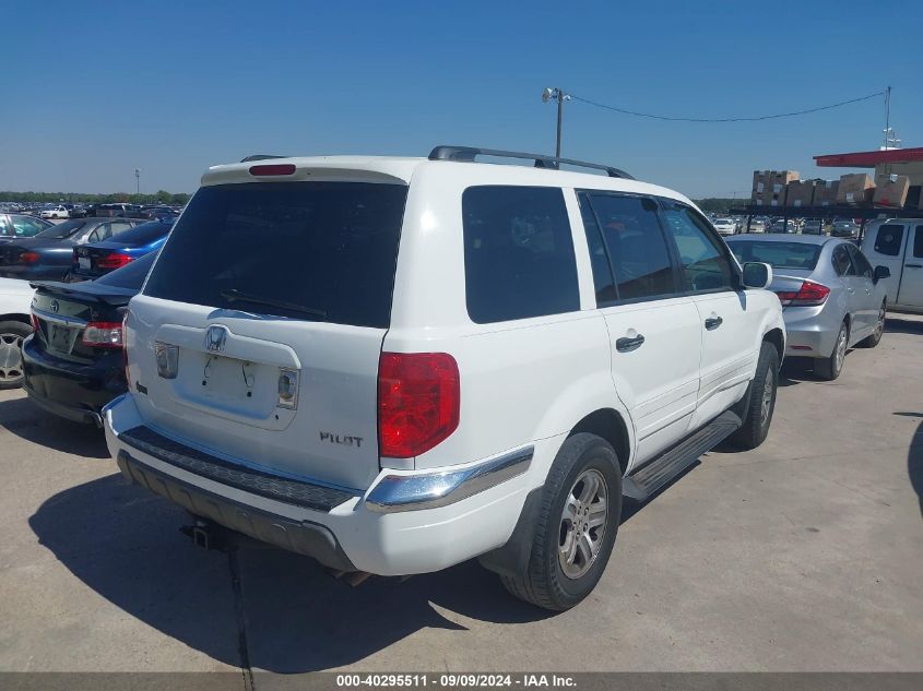 2003 Honda Pilot Ex-L VIN: 2HKYF18783H510550 Lot: 40295511