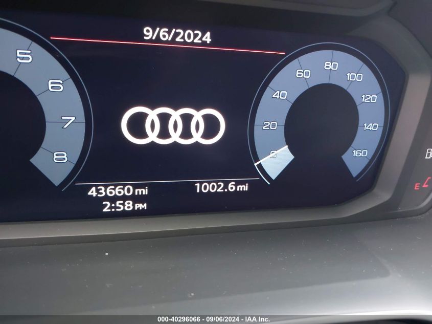 2020 Audi Q3 Premium 45 Tfsi S Line Quattro Tiptronic VIN: WA1DECF31L1079337 Lot: 40296066