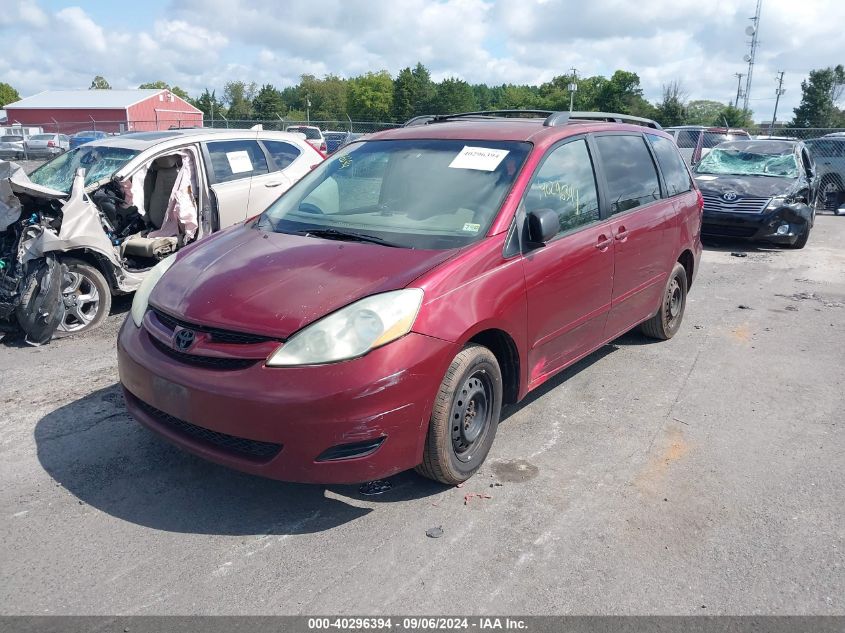 2006 Toyota Sienna Le VIN: 5TDZA23C96S435871 Lot: 40296394