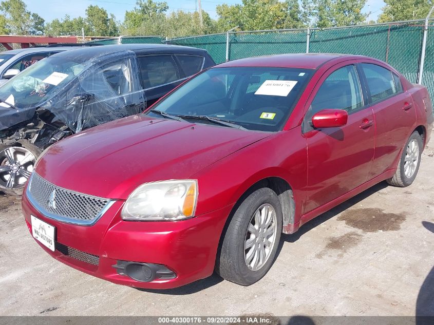 2012 Mitsubishi Galant Fe VIN: 4A32B2FF5CE017908 Lot: 40300176