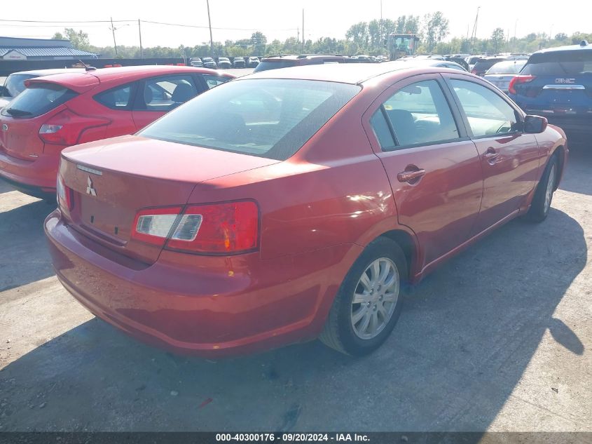 2012 Mitsubishi Galant Fe VIN: 4A32B2FF5CE017908 Lot: 40300176