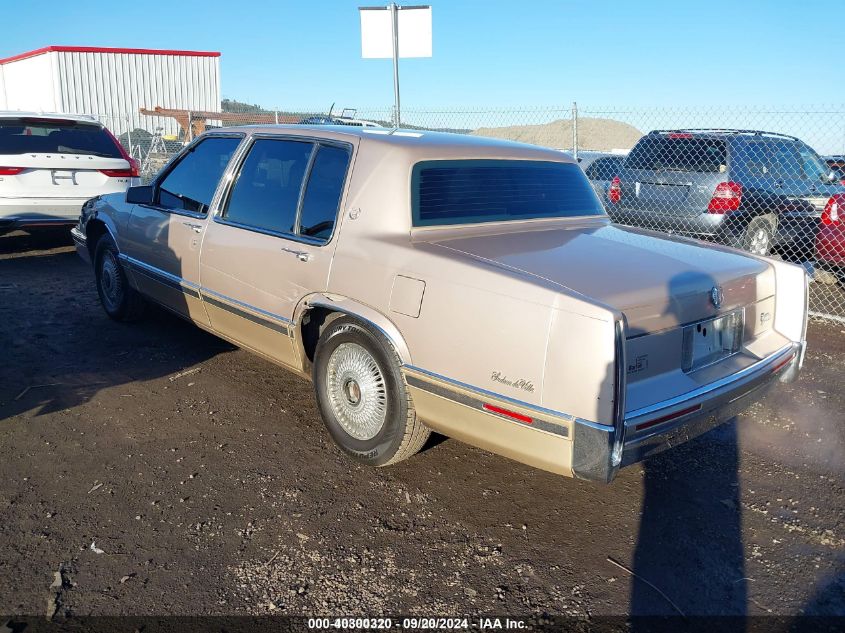 1992 Cadillac Deville VIN: 1G6CD53B1N4250829 Lot: 40300320