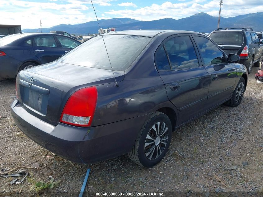 2001 Hyundai Elantra Gls VIN: KMHDN45D81U140731 Lot: 40300560