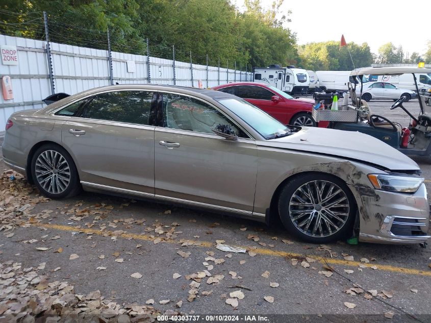 2019 Audi A8 L VIN: WAU8DBF8XKN018766 Lot: 40303737