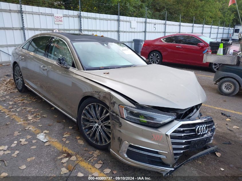 2019 Audi A8 L VIN: WAU8DBF8XKN018766 Lot: 40303737