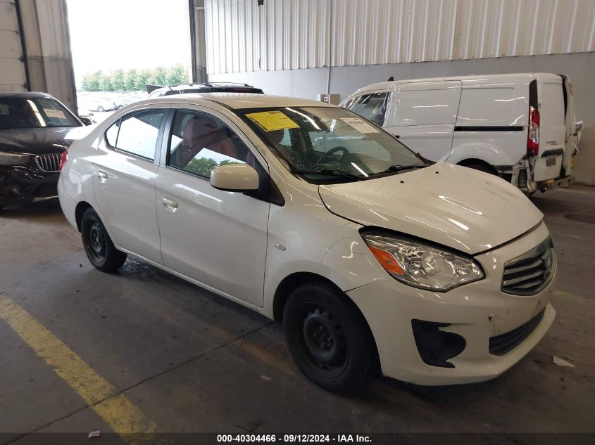 2017 Mitsubishi Mirage G4 G4 Es VIN: ML32F3FJ7HH003535 Lot: 40304466