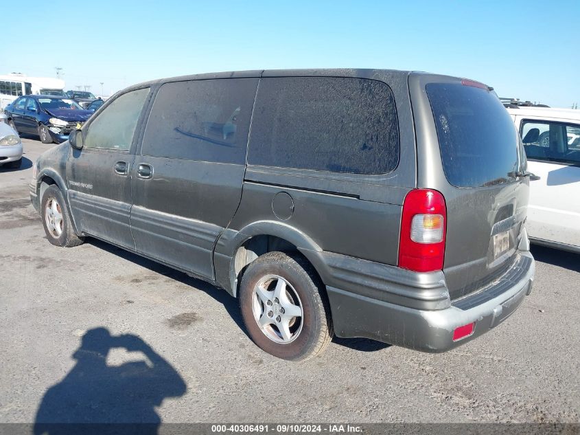 1998 Pontiac Trans Sport VIN: 1GMDX03E5WD184952 Lot: 40306491