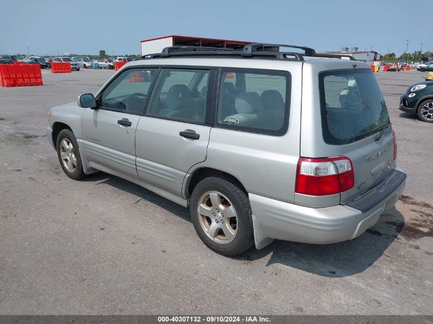 2001 Subaru Forester S VIN: JF1SF65611H729351 Lot: 40307132