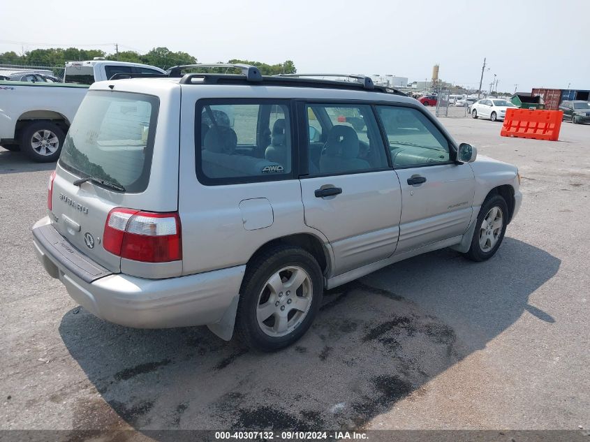 2001 Subaru Forester S VIN: JF1SF65611H729351 Lot: 40307132