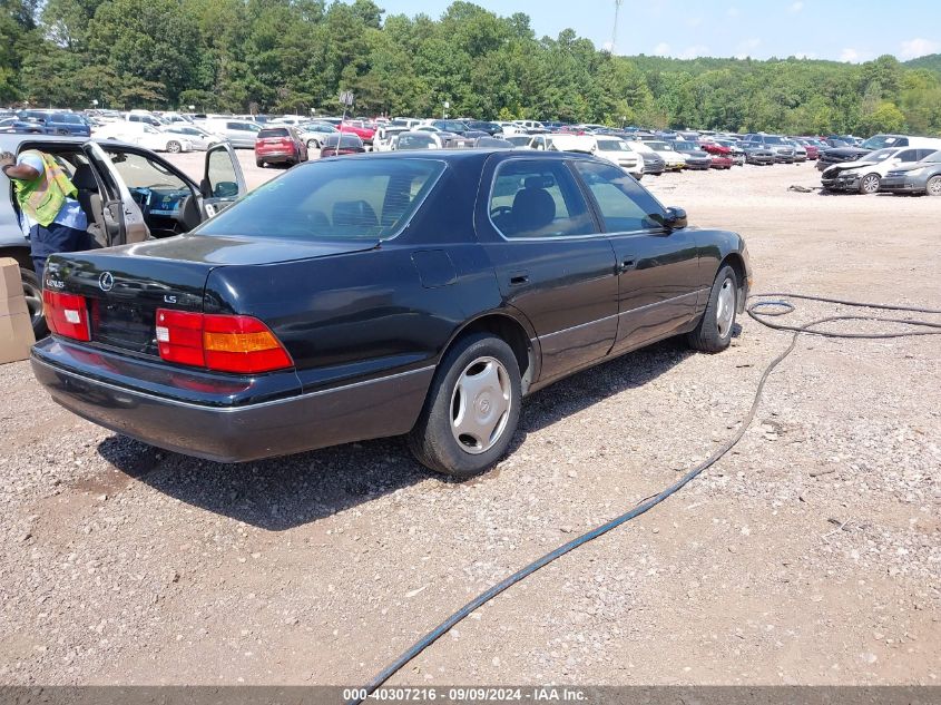 1999 Lexus Ls 400 VIN: JT8BH28F0X0164895 Lot: 40307216