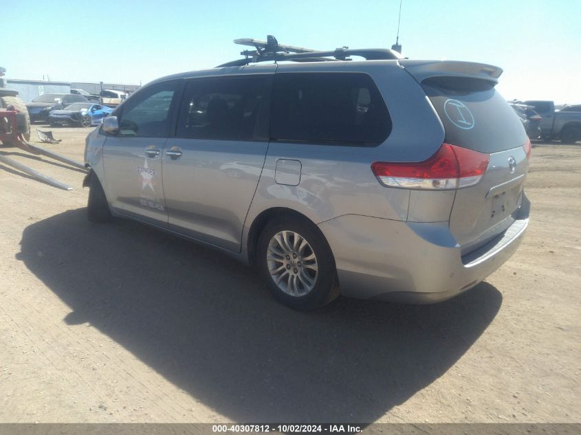 2013 Toyota Sienna Xle V6 8 Passenger VIN: 5TDYK3DCXDS338561 Lot: 40307812