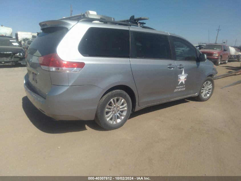 2013 Toyota Sienna Xle V6 8 Passenger VIN: 5TDYK3DCXDS338561 Lot: 40307812