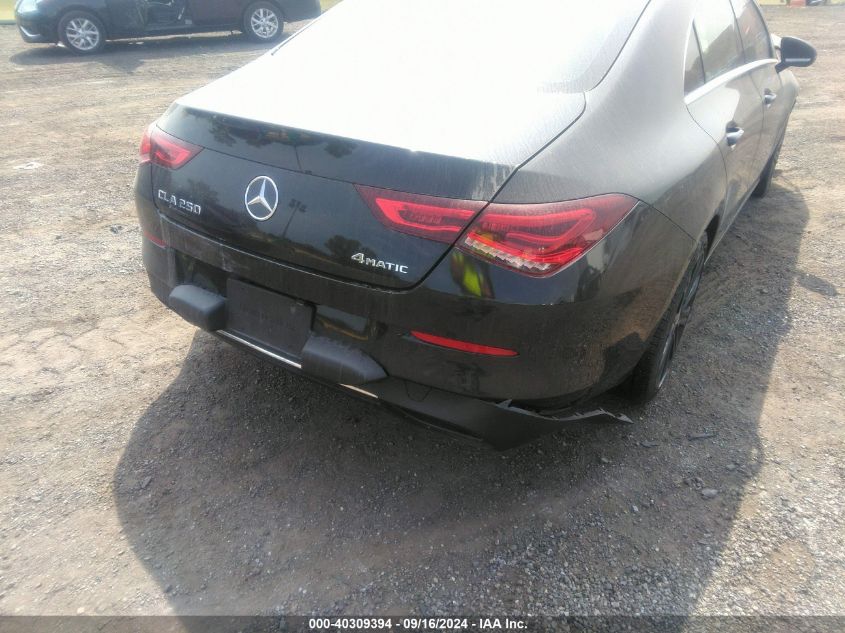 2020 Mercedes-Benz Cla 250 4Matic VIN: W1K5J4HB8LN086722 Lot: 40309394