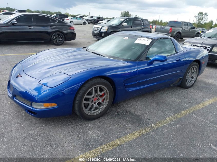 2002 Chevrolet Corvette Z06 Hardtop VIN: 1G1YY12S425113528 Lot: 40310392