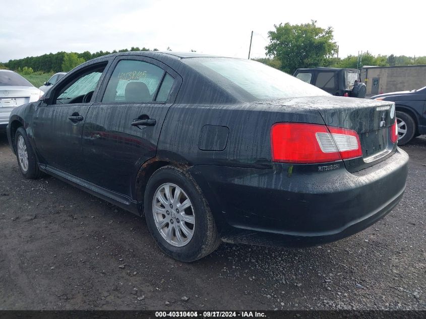 2010 Mitsubishi Galant Es/Se VIN: 4A32B3FFXAE014506 Lot: 40310404