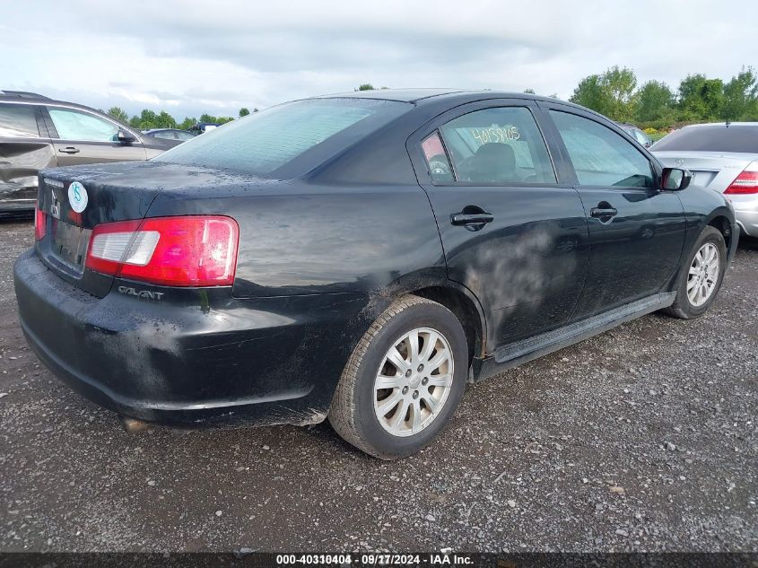 2010 Mitsubishi Galant Es/Se VIN: 4A32B3FFXAE014506 Lot: 40310404