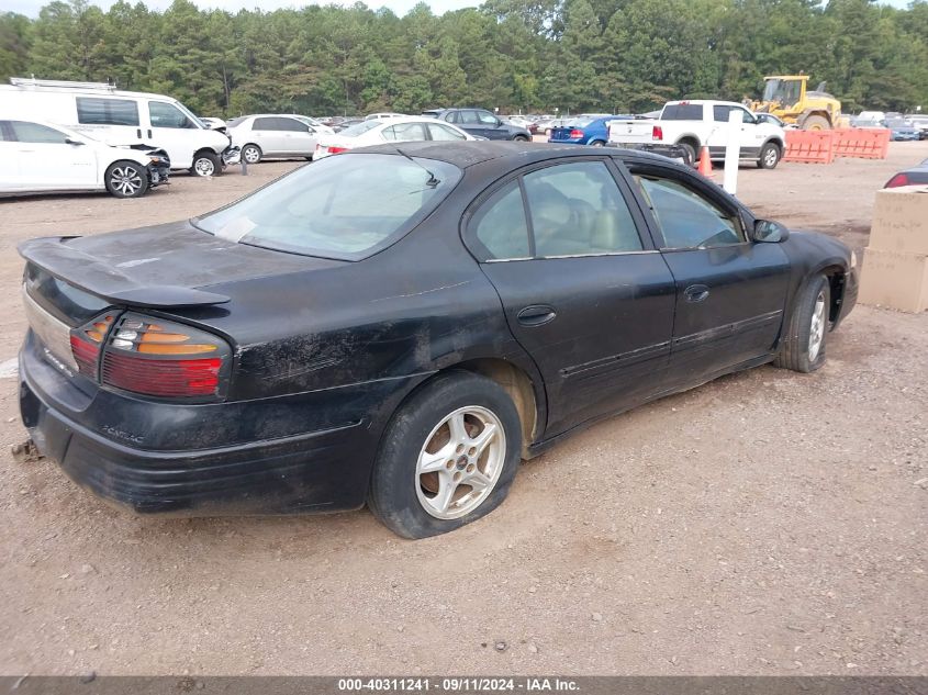 2001 Pontiac Bonneville Se VIN: 1G2HX54K214263791 Lot: 40311241