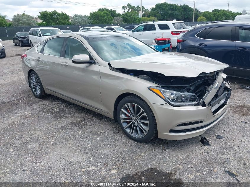 2015 Hyundai Genesis 3.8 VIN: KMHGN4JE7FU094697 Lot: 40311484