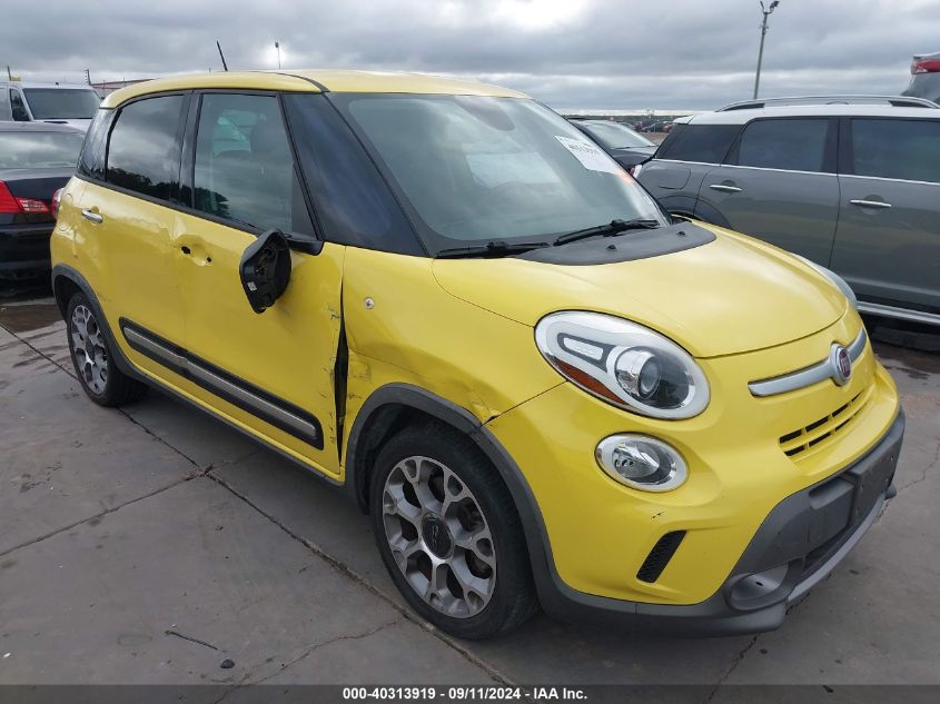 2014 Fiat 500L Trekking VIN: ZFBCFADH6EZ013536 Lot: 40313919