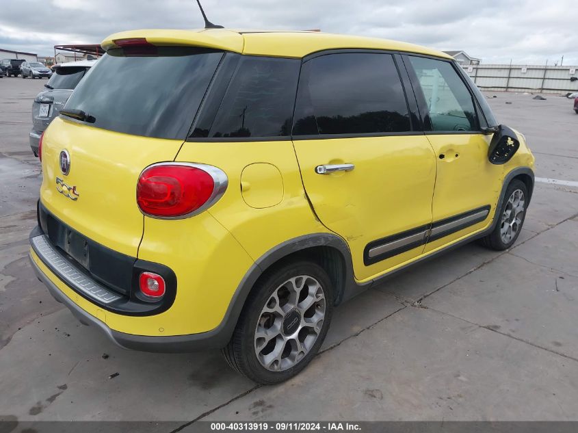 2014 Fiat 500L Trekking VIN: ZFBCFADH6EZ013536 Lot: 40313919