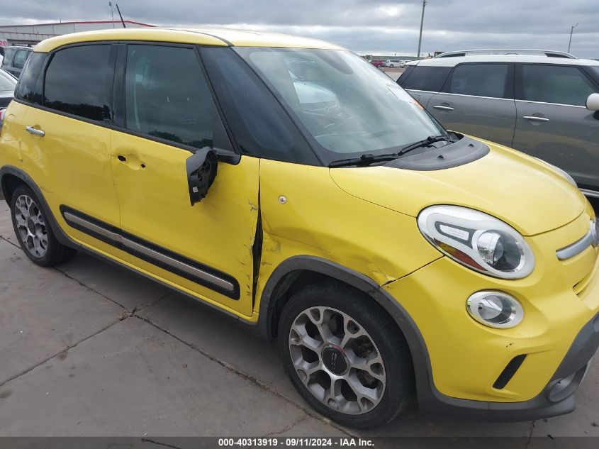 2014 Fiat 500L Trekking VIN: ZFBCFADH6EZ013536 Lot: 40313919