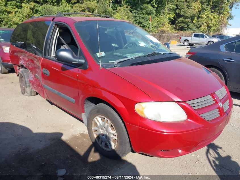 2005 Dodge Grand Caravan Se VIN: 1D4GP24RX5B385645 Lot: 40315274