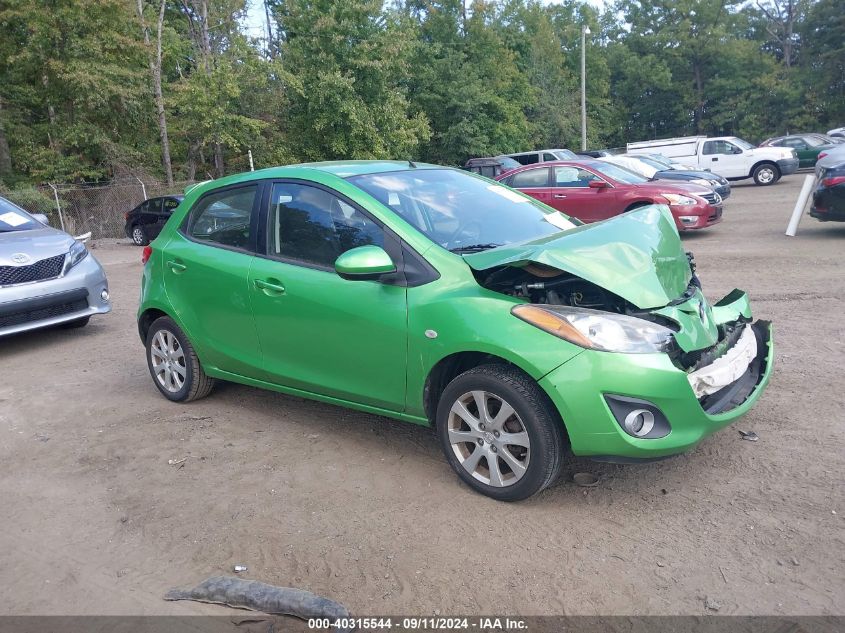 2011 Mazda Mazda2 Touring VIN: JM1DE1HZ7B0128296 Lot: 40315544