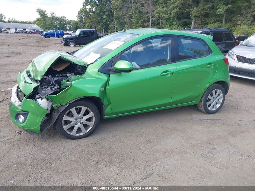 2011 Mazda Mazda2 Touring VIN: JM1DE1HZ7B0128296 Lot: 40315544