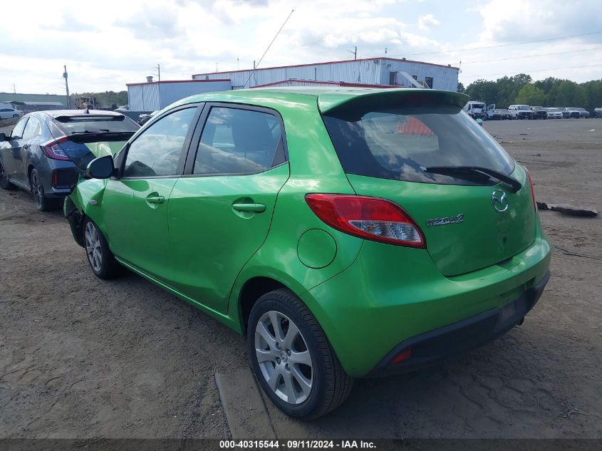 2011 Mazda Mazda2 Touring VIN: JM1DE1HZ7B0128296 Lot: 40315544