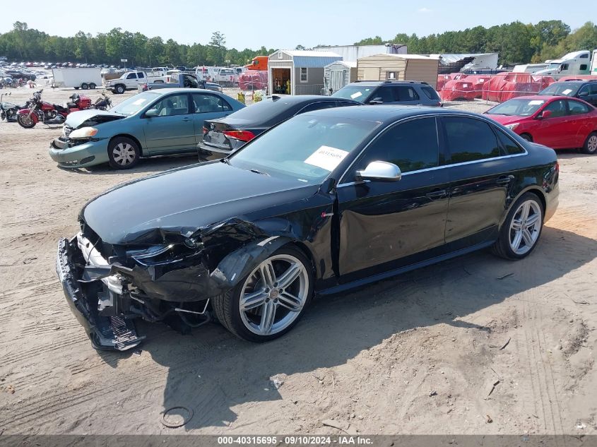 2013 Audi S4 3.0T Premium Plus VIN: WAUBGAFL5DA248124 Lot: 40315695