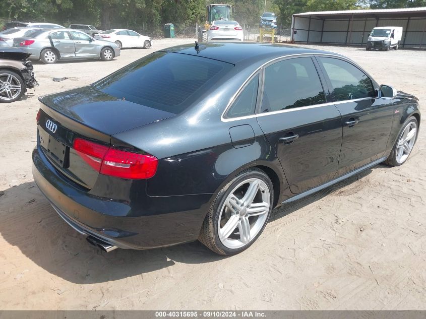 2013 Audi S4 3.0T Premium Plus VIN: WAUBGAFL5DA248124 Lot: 40315695