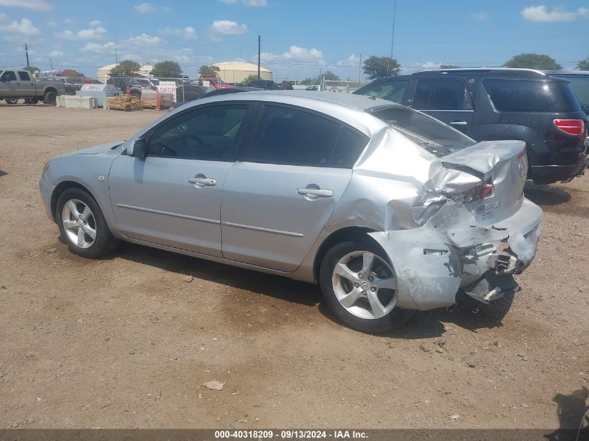 2006 Mazda Mazda3 I VIN: JM1BK12F061521832 Lot: 40318209