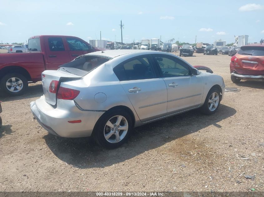 2006 Mazda Mazda3 I VIN: JM1BK12F061521832 Lot: 40318209