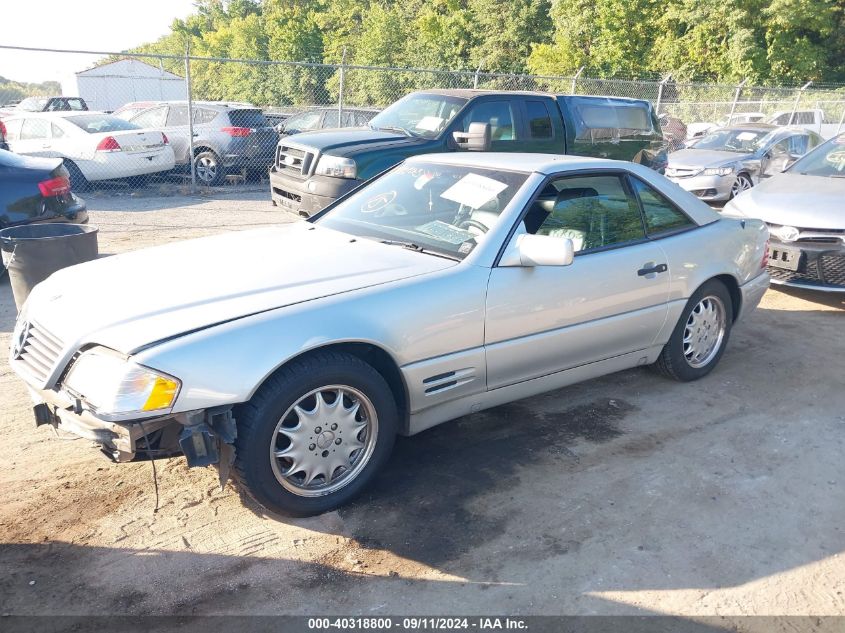 1996 Mercedes-Benz Sl 320 VIN: WDBFA63F4TF139901 Lot: 40318800