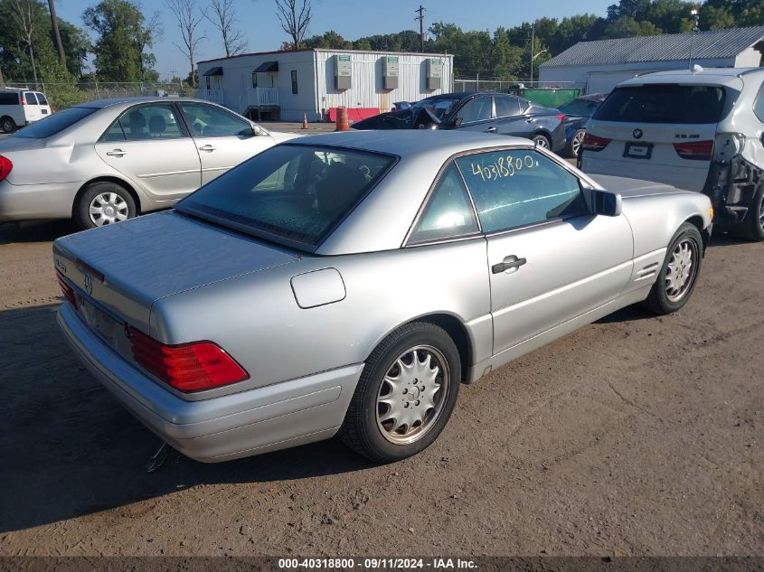 1996 Mercedes-Benz Sl 320 VIN: WDBFA63F4TF139901 Lot: 40318800