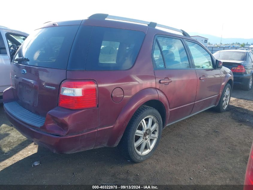 2006 Ford Freestyle Limited VIN: 1FMDK061X6GA00661 Lot: 40322875