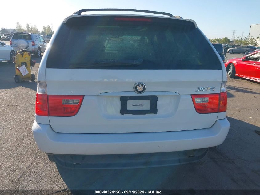 2005 BMW X5 3.0I VIN: 5UXFA13585LY22229 Lot: 40324120