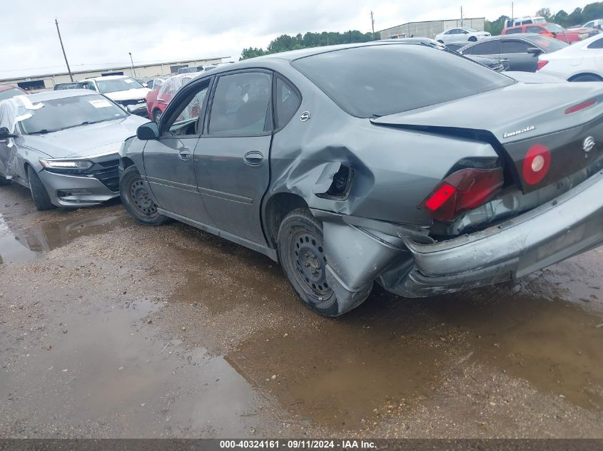 2004 Chevrolet Impala VIN: 2G1WF52E949466092 Lot: 40324161