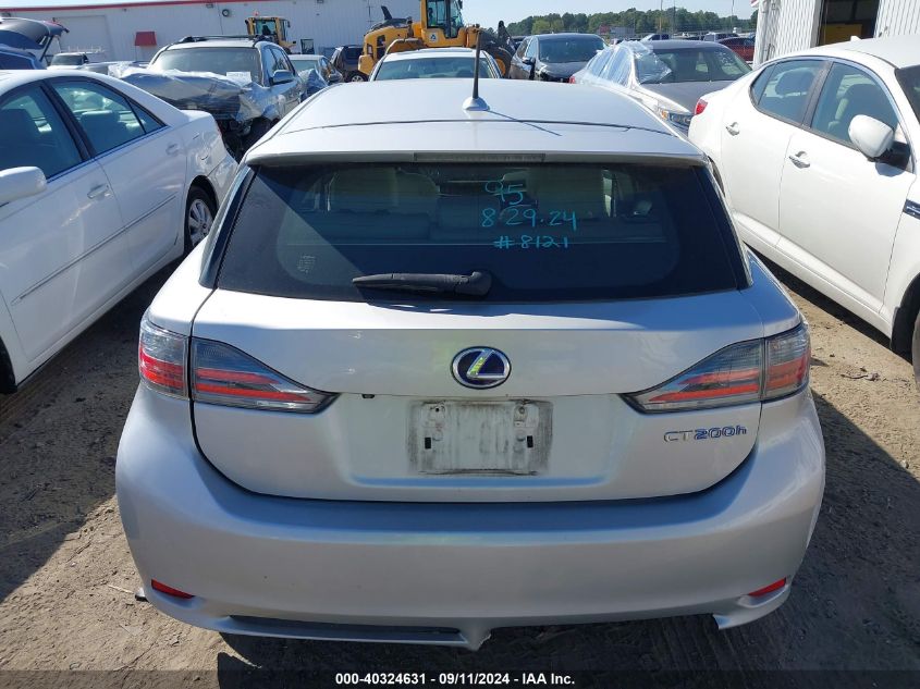 2012 Lexus Ct 200H Premium VIN: JTHKD5BH4C2088121 Lot: 40324631