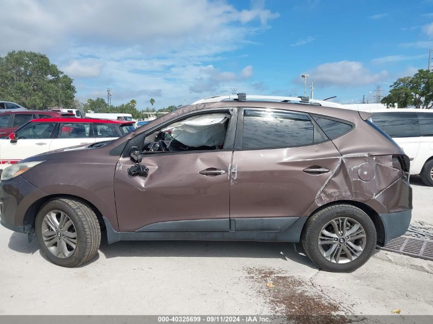 2014 Hyundai Tucson Gls/Limited/Se VIN: KM8JU3AGXEU949010 Lot: 40325699