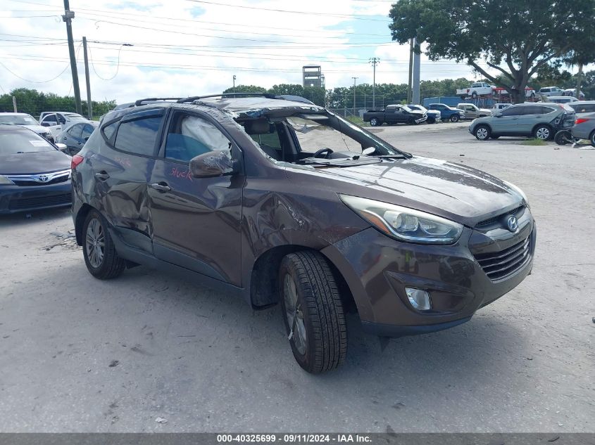 2014 Hyundai Tucson Gls/Limited/Se VIN: KM8JU3AGXEU949010 Lot: 40325699