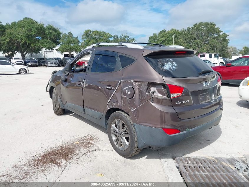 2014 Hyundai Tucson Gls/Limited/Se VIN: KM8JU3AGXEU949010 Lot: 40325699