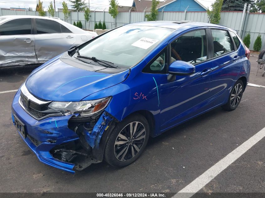 2020 Honda Fit Ex VIN: 3HGGK5H89LM727320 Lot: 40326046