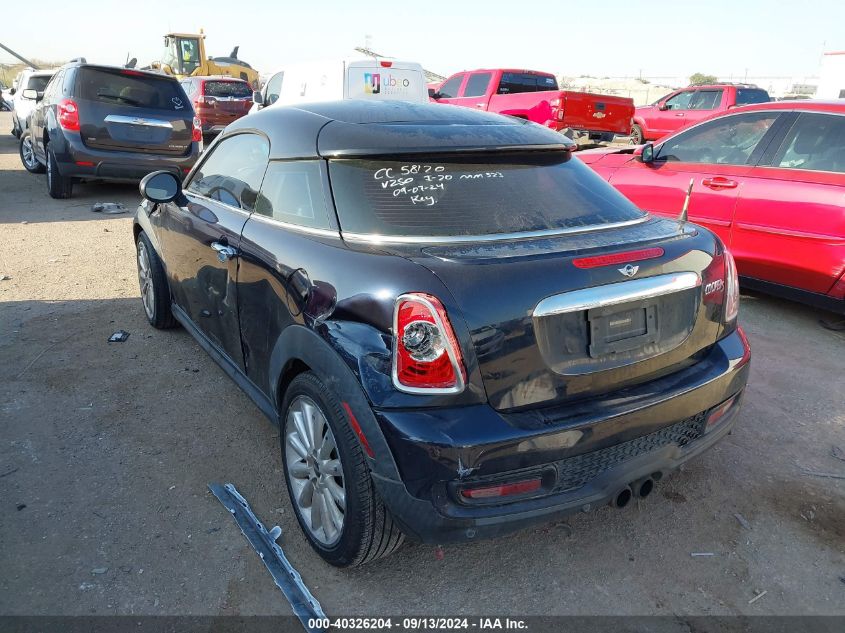 2012 Mini Cooper S VIN: WMWSX3C59CT465714 Lot: 40326204