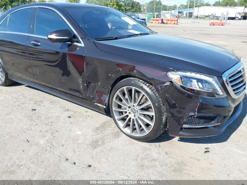 2015 Mercedes-Benz S 550 VIN: WDDUG8CB3FA194461 Lot: 40326854