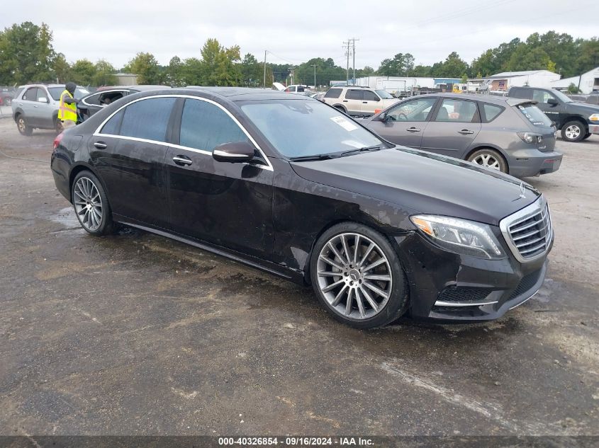 2015 Mercedes-Benz S 550 VIN: WDDUG8CB3FA194461 Lot: 40326854