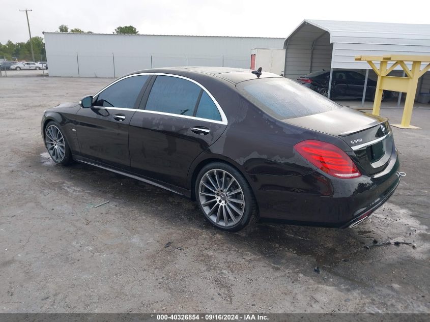 2015 Mercedes-Benz S 550 VIN: WDDUG8CB3FA194461 Lot: 40326854