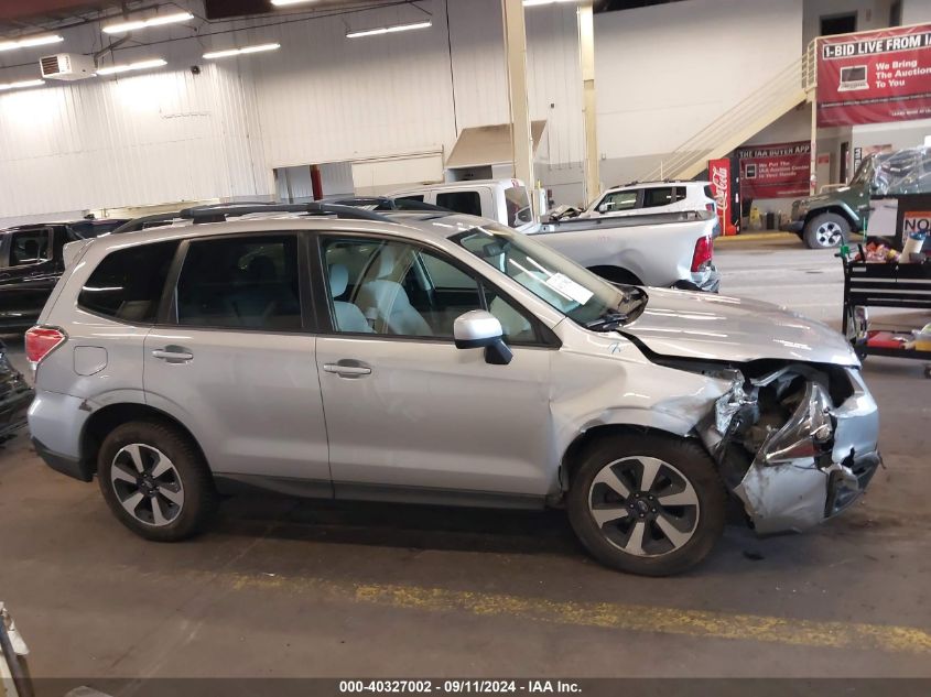 2017 Subaru Forester 2.5I Premium VIN: JF2SJAEC2HH413230 Lot: 40327002